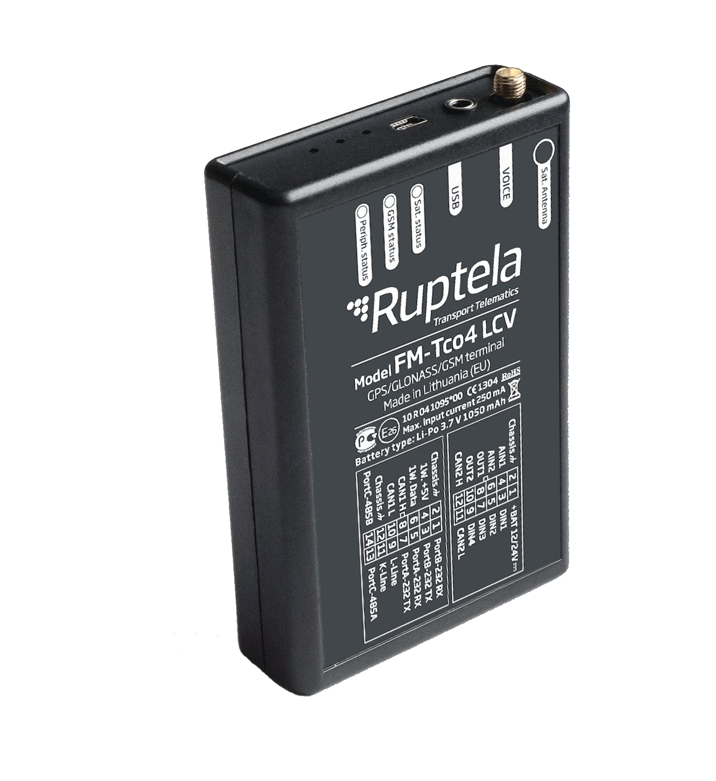 Навигационный контроллер Ruptela FM-Tco4 LCV Навигационный контроллер Ruptela FM-Tco4 LCV